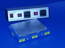 HP2-608-P2 Two Heated Zones Industrial Hot Plate Each 4 in X 6 in