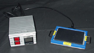 HP-406-LP1  Very Low Profile One  inch High  Heated Area 4  in x 6  in