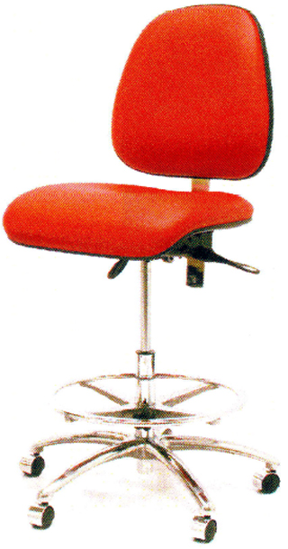 Gibo Kodama Synchron 4400 Series High Bench Height Chair