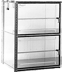 24x18x24 Static Dissipative Plenum Wall Desiccator Cabinet 2 Doors