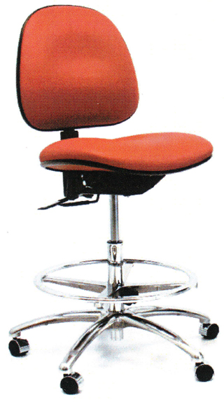 Gibo Kodama ESD Non-Cleanroom Stamina 3300 Medium Bench Height Chair