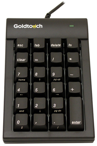 Goldtouch MAC USB Numeric KeyPad | Black