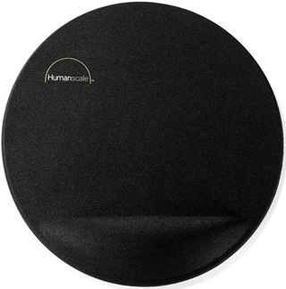 Humanscale 8.5 inch Mouse Pad with Gel Palm