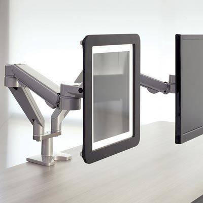 Workrite Willow Dual-Wide Monitor Arm